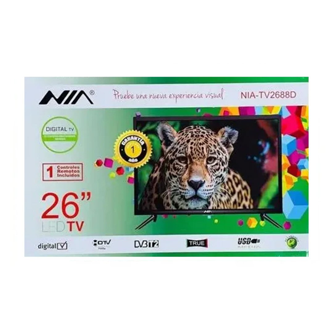 3. TELEVISOR NIA 26 TDT INCLUIDA TV2688DS_niacolombia.com