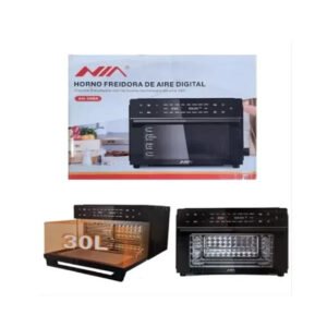 4. HORNO FREIDOR DIGITAL NIA 30 LITROS AH-30BK_niacolombia.com