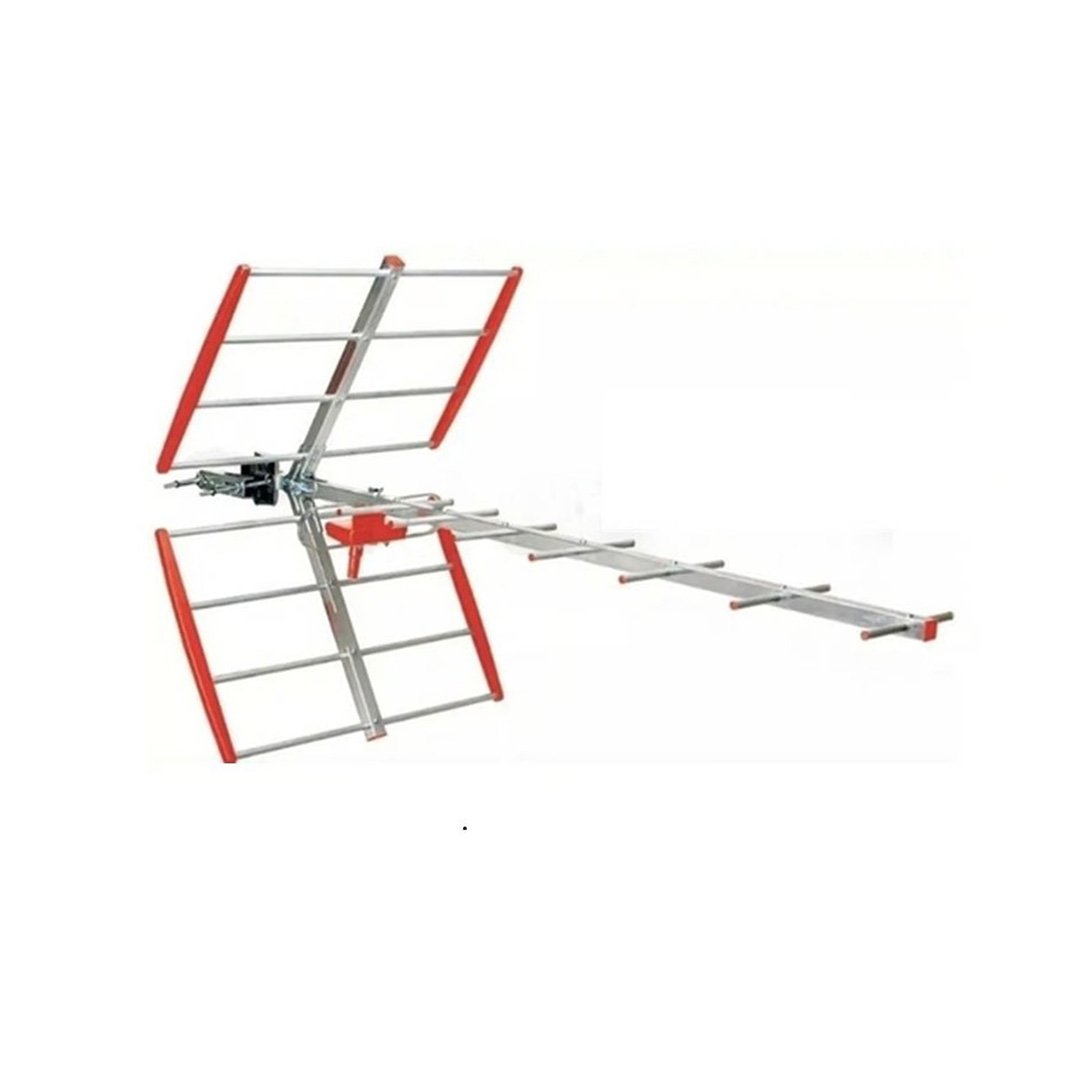 6. Antena TDT para exteriores 16 elementos con cable de 10 metros AN-064HD_02_niacolombia.com