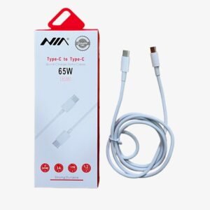 Cable De Carga Tipo C A Tipo C 65w NIA XC-023_niacolombia.com