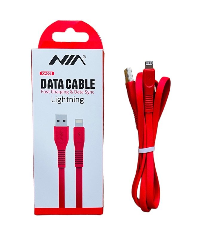 Cable De Carga Y Datos iPhone Plano NIA XA-009_niacolombia.com